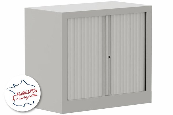 [Pas de famille] - [Pas de sous famille] - Armoire à rideaux H69,5xL80cm 1 tablette