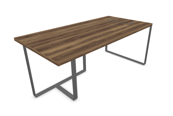 Gamme P1 - Tables de bureau - P1 Table de bureau 180x90cm - top access à droite - sans voile de fond.