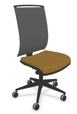 OPERATIVE - Dossier résille - DANDY MANAGER MESH siège mécanique synchrone décalé avec translation d'assise