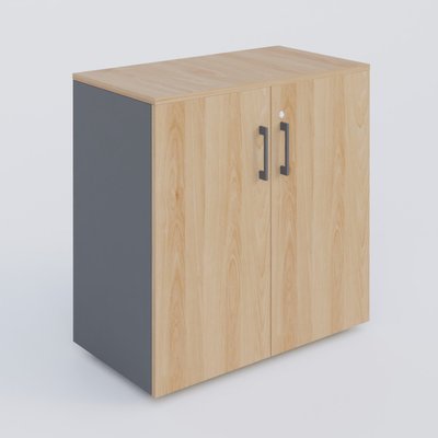 [Pas de famille] - [Pas de sous famille] - Armoire avec portes tablettes mélaminé 800x420x800