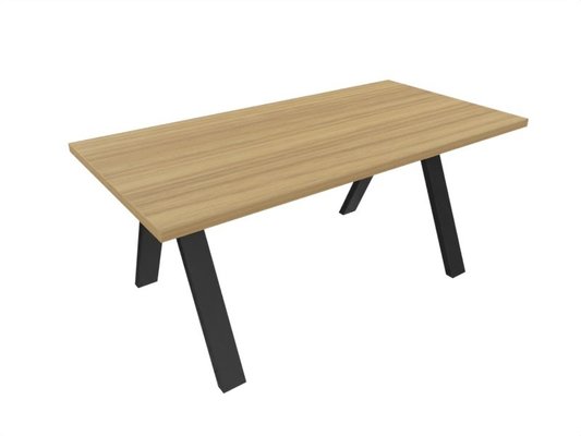 [Pas de famille] - [Pas de sous famille] - X3 Plan Manager 200x100cm. Plateau Noyer et pietement Noir.