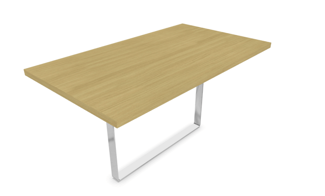Gamme P1 - Tables de réunion - P1 Extension conviviale 140x80cm
