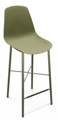 CHAISES ET TABOURETS - Pour tables hauteur 90 cm - DIXIE Chaise haute L.44xP.52xH.101.5cm-hauteur assise 65cm.