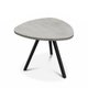 TRIUM Table basse forme triangulaire L.50xP.50xH.40cm