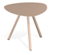 TRIUM Table basse forme triangulaire L.50xP.50xH.45cm