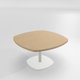 SPOTY Table basse forme carrée angles arrondis L.70xP.70xH.40cm.