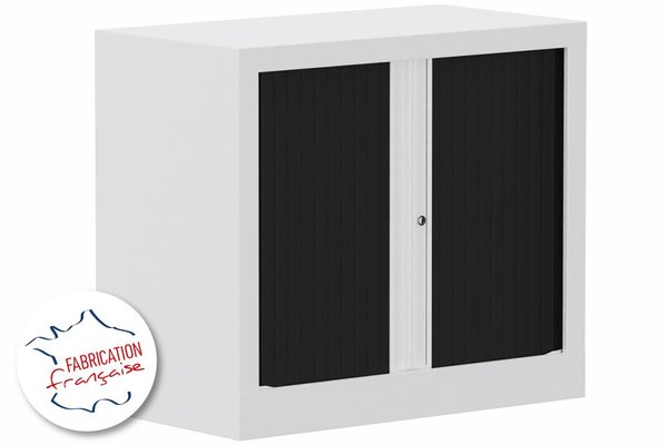 [Pas de famille] - [Pas de sous famille] - Armoire à rideaux H69,5xL80cm 1 tablette