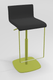 COCKTAIL Tabouret -Finitions : MOSAIC BLACK (M301) / PIETEMENT EPOXY : structure coloris LIGHT OLIVE MAT (EP69)
