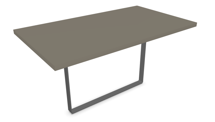 Gamme P1 - Tables de réunion - P1 Extension conviviale 140x80cm