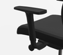 MISTRAL-Accotoirs 3D pour smooth mesh / tissu / mistral réglables en hauteur et largeur- manchettes soft-touch pivotantes et coulissantes- coloris noir