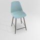 PETALE Chaise haute L.46xP.51.5xH.101.5cm-hauteur assise 65.5cm