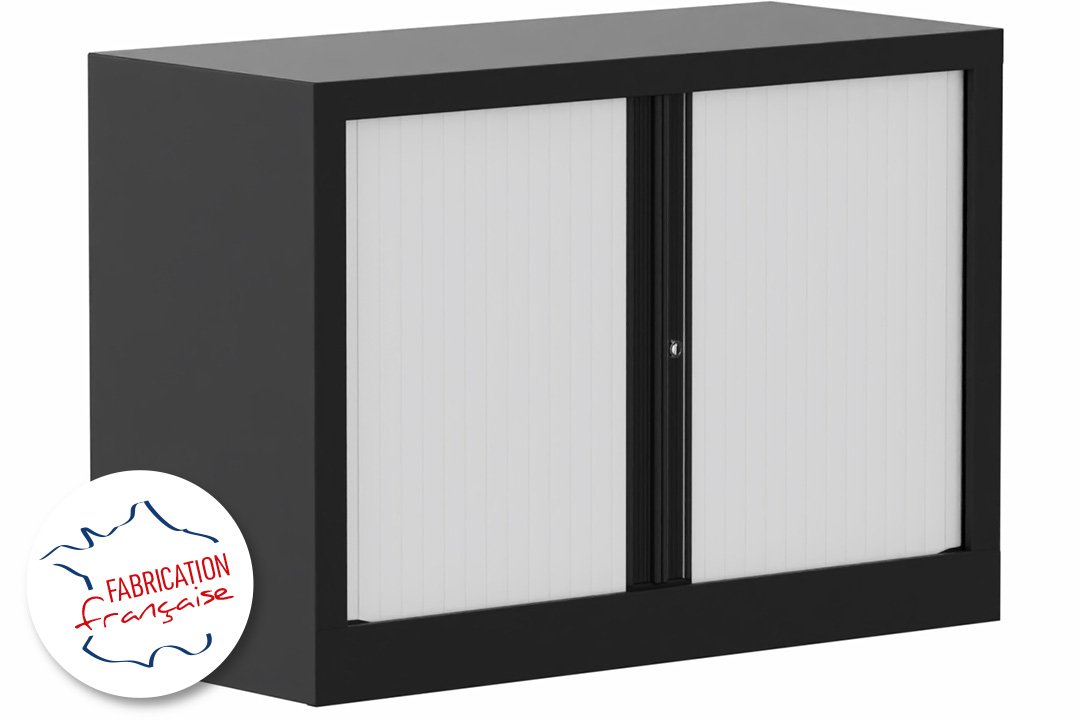 Armoire à rideaux H69,5xL100cm 1 tablette