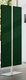 TREND Totem H.140cm base coloris blanc et tissu vert foncé