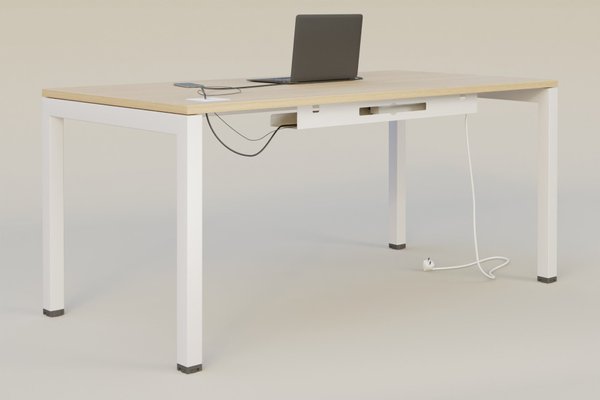 [Pas de famille] - [Pas de sous famille] - Goulotte UNIVERSELLE Longeur 800 x profondeur 125 mm x hauteur 75 mm finition Blanc
