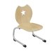 Chaise SWEET II coque Étoile bois Blueprotech® piètement époxy - T1