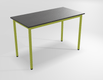 DECO Table forme rectangulaire L.120xP.60xH.75cm