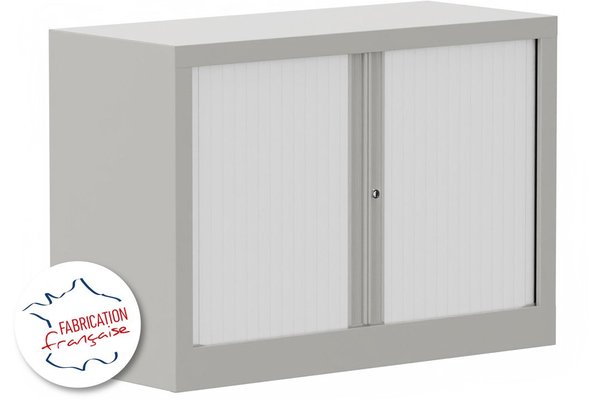 [Pas de famille] - [Pas de sous famille] - Armoire à rideaux H69,5xL100cm 1 tablette