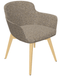 NAPOLEON Siège Lounge coque polyuréthane moulée tapissée GQ03