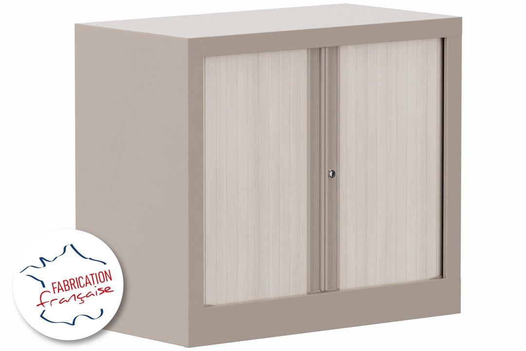 Armoire à rideaux H69,5xL80cm 1 tablette