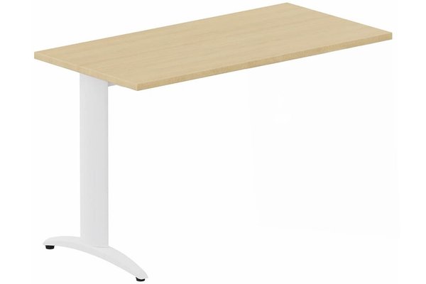 TABLES DE FORMATION - Composables piétement "i" - Module suivant L120xP60cm pour table composable pied "i"