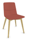 MELODY chaise 4 pieds bois frêne naturel