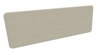 Panneau-écran STANDARD H.45cm- poste solo- L.160cm- tissu BERTA  AD8, pinces blanches