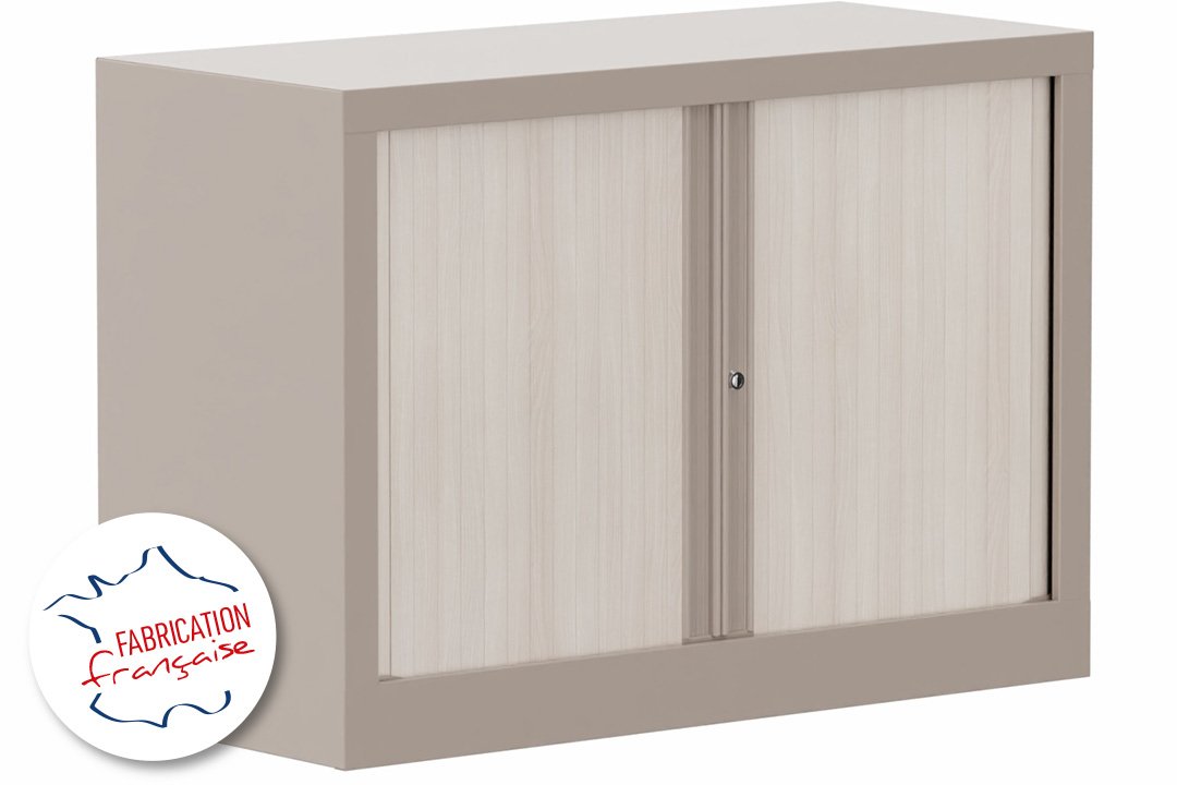 Armoire à rideaux H69,5xL100cm 1 tablette