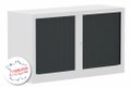 Armoire à rideaux H69,5xL120cm
