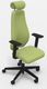SO PRETTY fauteuil manager + têtière avec accotoirs 3D mécanique synchrone décalé avec translation d'assise