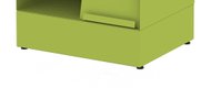 Socle pour présentoir à périodiques double face époxy - L50xP40xH15 cm