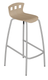 Tabouret ALTY coque Caro bois Blueprotech® piètement époxy - H80 cm
