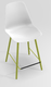 PETALE Chaise haute L.46xP.51.5xH.101.5cm-hauteur assise 65.5cm