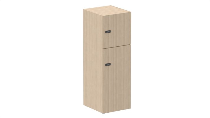 CASIERS - 2 cases - Meuble à cases H.137xL.45xP.50cm