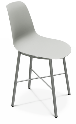 CHAISES ET TABOURETS - Pour tables standards, ht 75 cm, piétement 4 pieds - DIXIE Chaise L.44xP.55xH.82cm-hauteur assise 46cm.