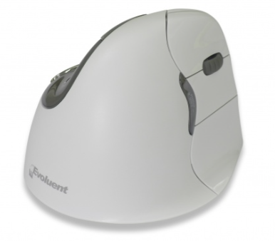 ERGONOMIE - Claviers/Souris/Tapis de souris - Souris ergonomique bluetooth pour droitier, blanc