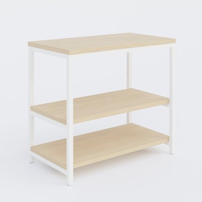 [Pas de famille] - [Pas de sous famille] - Desserte sur patin hauteur 72 cm largeur 80cm profondeur 42cm.