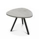TRIUM Table basse forme triangulaire L.50xP.50xH.40cm