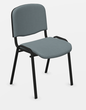 a definir - a definir - Chaise JOKER + Revêtement STEP STMG60004 TISSU GRIS