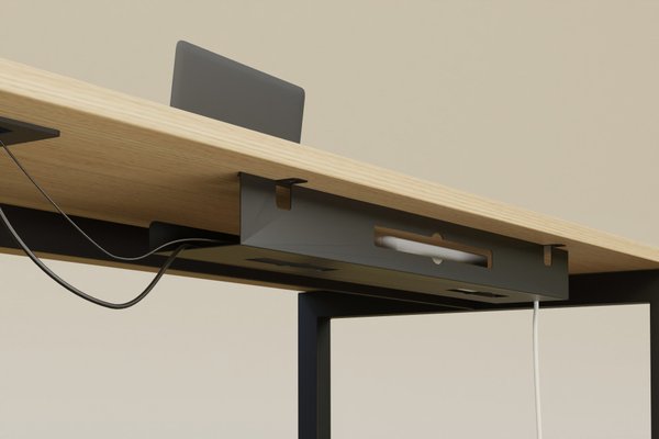 [Pas de famille] - [Pas de sous famille] - Goulotte UNIVERSELLE Longeur 800 x profondeur 125 mm x hauteur 750 mm finition Noir