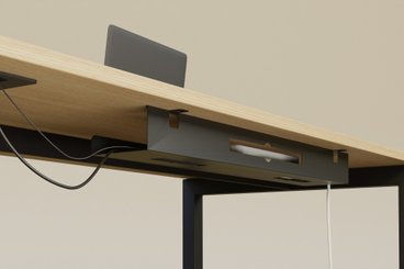 [Pas de famille] - [Pas de sous famille] - Goulotte UNIVERSELLE Longeur 800 x profondeur 125 mm x hauteur 750 mm finition Noir