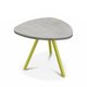 TRIUM Table basse forme triangulaire L.50xP.50xH.40cm