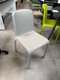 Chaise visiteur polypropylène gris clair