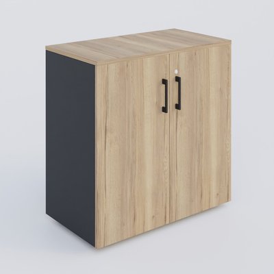 [Pas de famille] - [Pas de sous famille] - Armoire avec portes tablettes mélaminé 80x42x72 cm