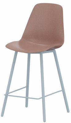 CHAISES ET TABOURETS - Pour tables hauteur 90 cm - PETALE Chaise haute L.46xP.51.5xH.101.5cm-hauteur assise 65.5cm