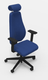 SO PRETTY fauteuil manager + têtière avec accotoirs 3D mécanique synchrone décalé avec translation d'assise