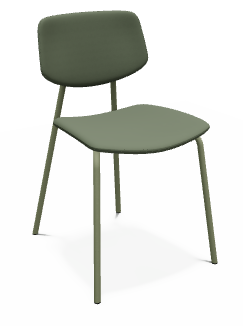 CHAISES ET TABOURETS - Pour tables standards, ht 75 cm, piétement 4 pieds - OLYMPE Chaise L.49xP.53xH.78cm-hauteur assise 46cm