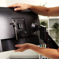 ACCESSOIRES - ACCESSOIRES  - BRAS PORTE-ECRAN 1F FOLLO - NOIR