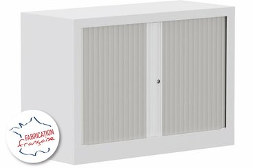 [Pas de famille] - [Pas de sous famille] - Armoire à rideaux H69,5xL100cm 1 tablette