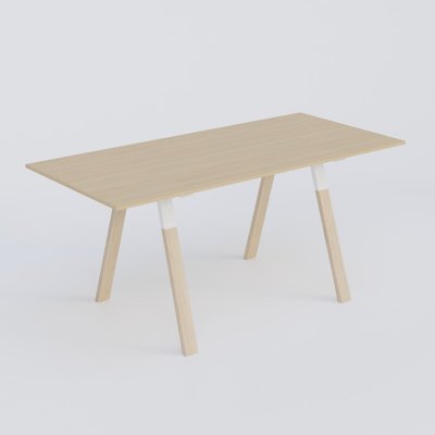 [Pas de famille] - [Pas de sous famille] - Table Keops Bois 260x120 cm de profondeur et hauteur 109 cm . Plateau épaisseur 25mm.