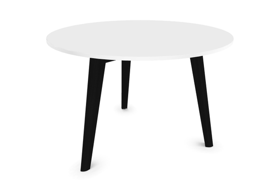 TABLES BASSES - Pieds bois - MELODY table basse ronde diamètre 70cm, hauteur 48cm